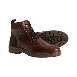 BULLBOXER Men's Nick Lace-Up Boots - Leather